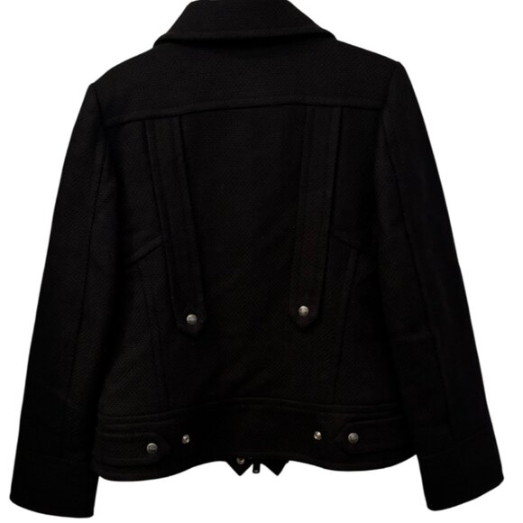 Diesel black double-ended zipper jacket size M - Picture 2 of 5